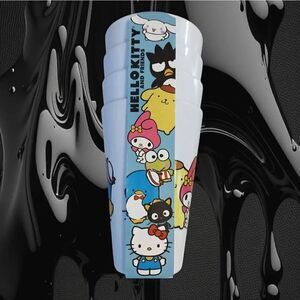 Sanrio Hello Kitty And Friends 5" Printed Melamine Cups Set of 4